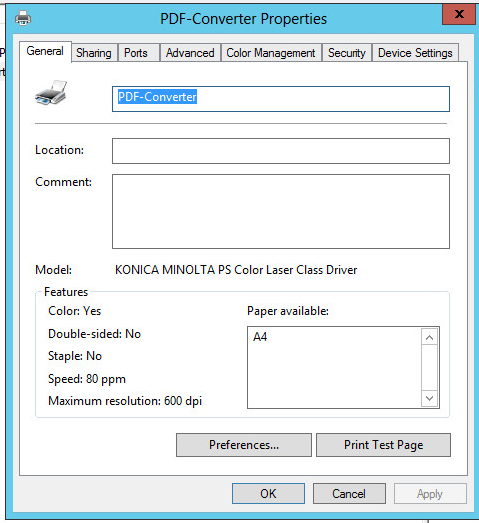 windows 8 driver konica minolta ps color laser