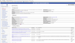 Netcraft Site Report Screenshot for JamesMcDonald.id.au