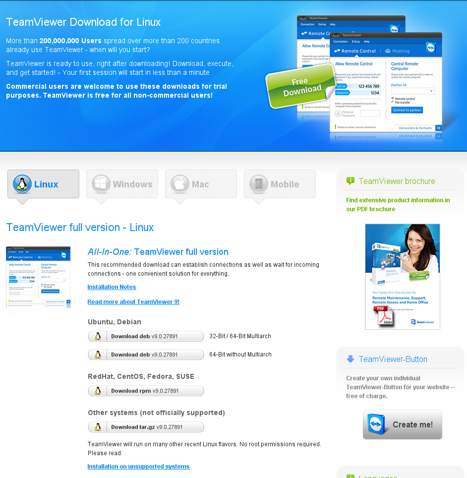 teamviewer install monitor driver