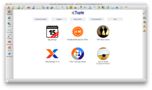 xTuple Postbooks Edition 4.10.0RC Dash