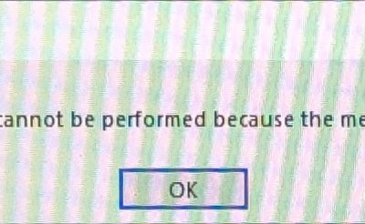 Outlook 2019 – “The operation cannot be performed because the message has been changed.”